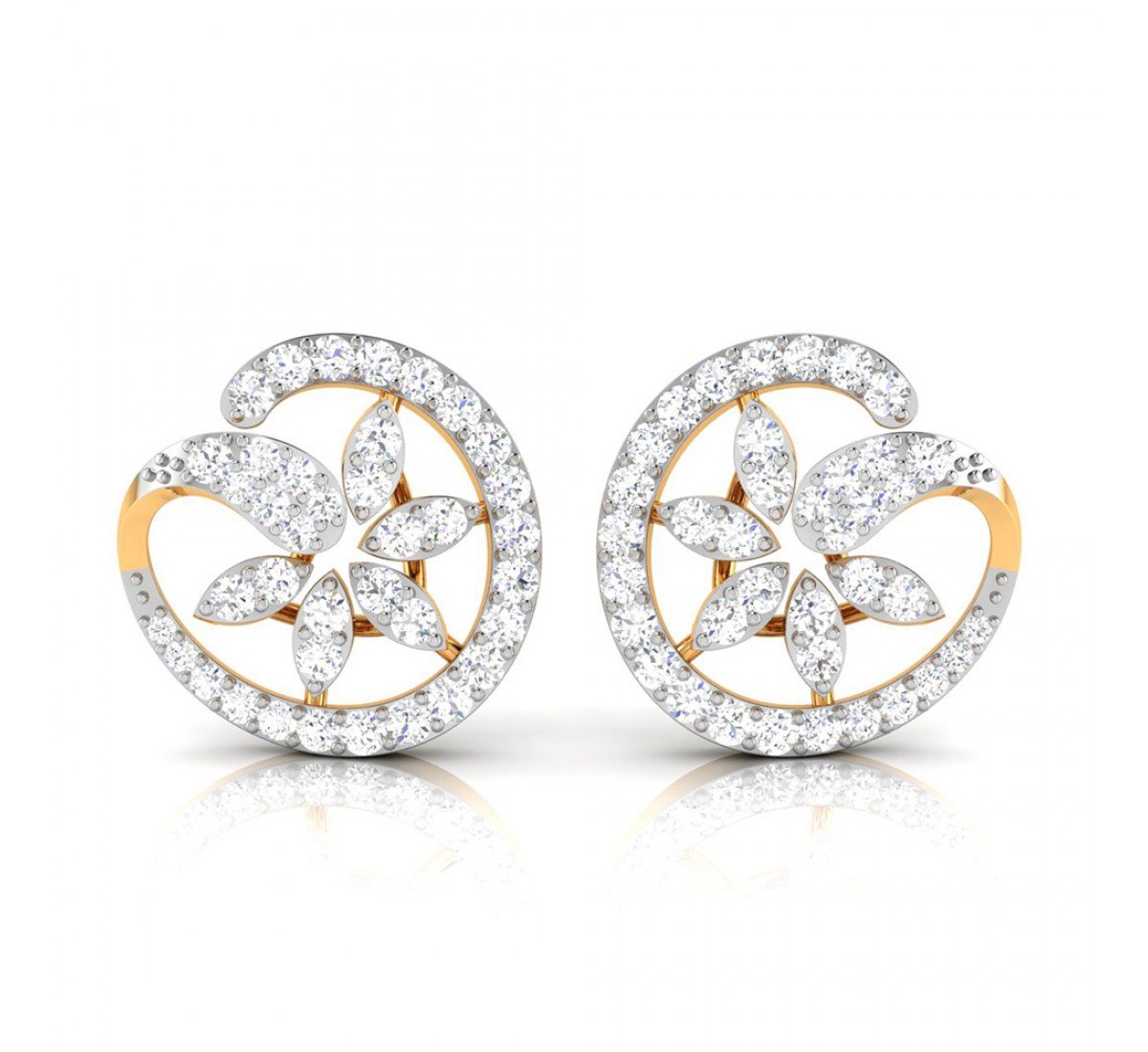 Array Diamond Earrings