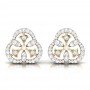 Cluster Diamond Earrings