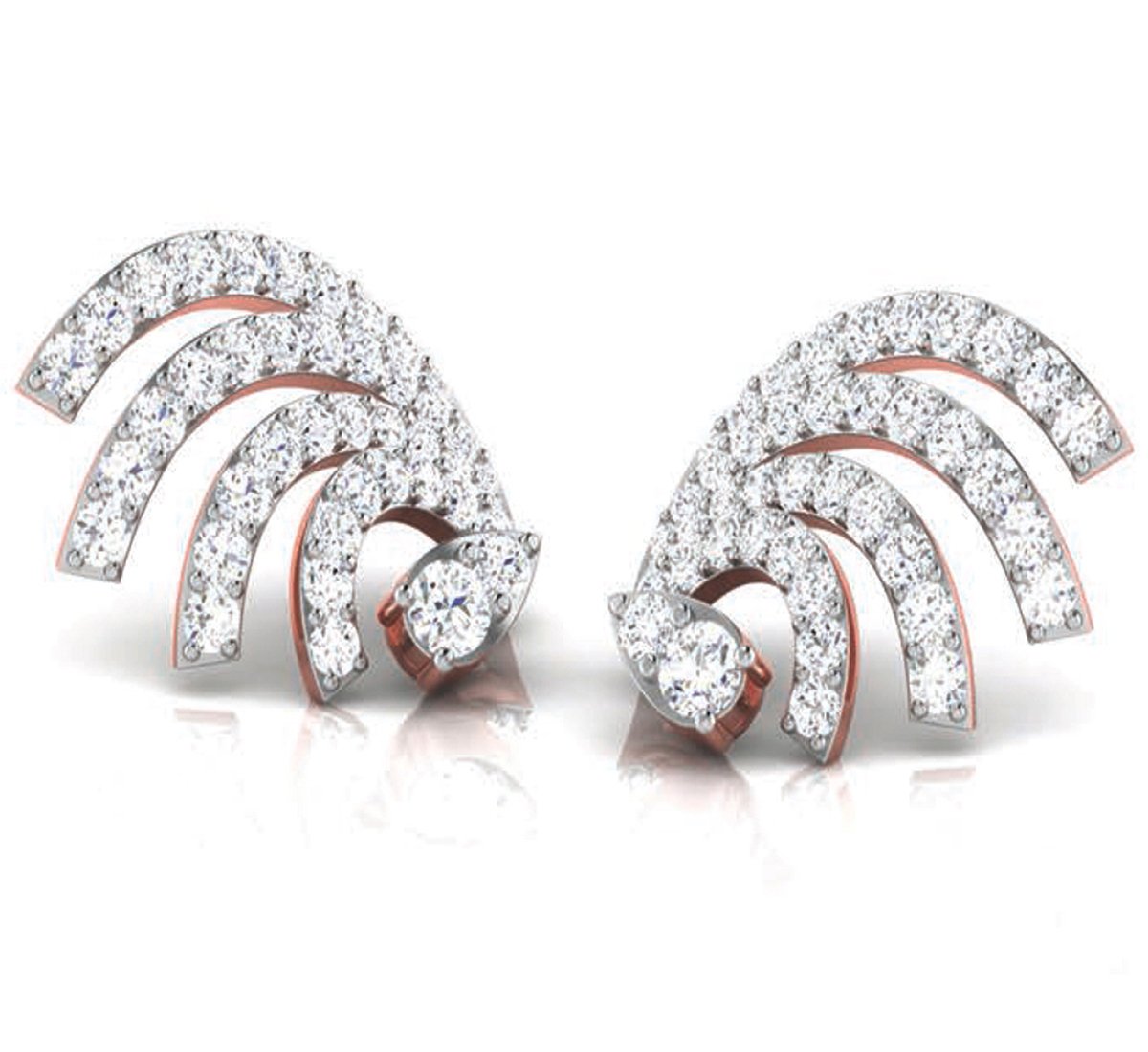 Zigz Diamond Earrings
