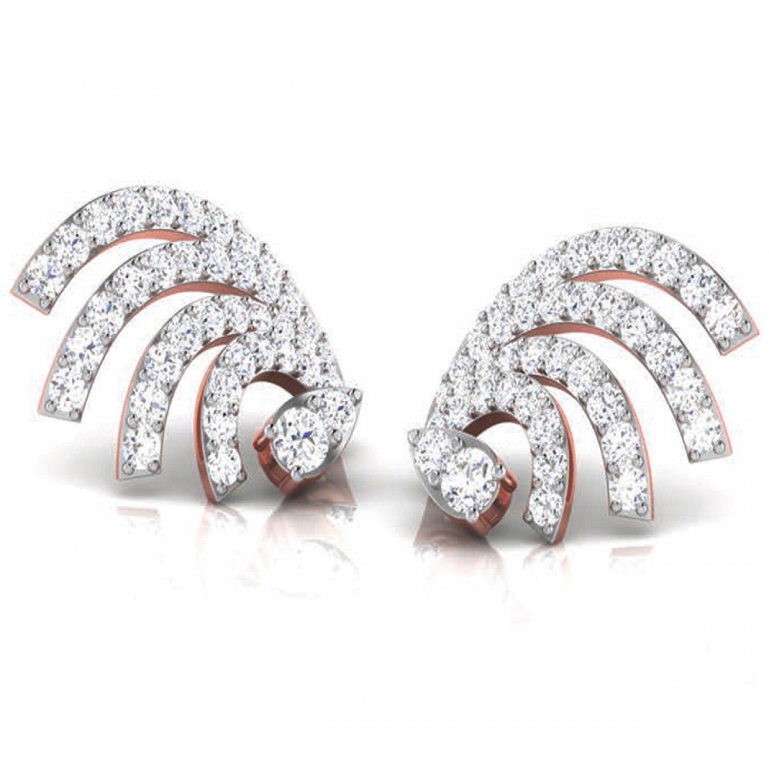 Zigz Diamond Earrings