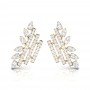 Beauty Swerve Diamond Earrings