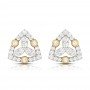 Swerve Twist Diamond Earrings