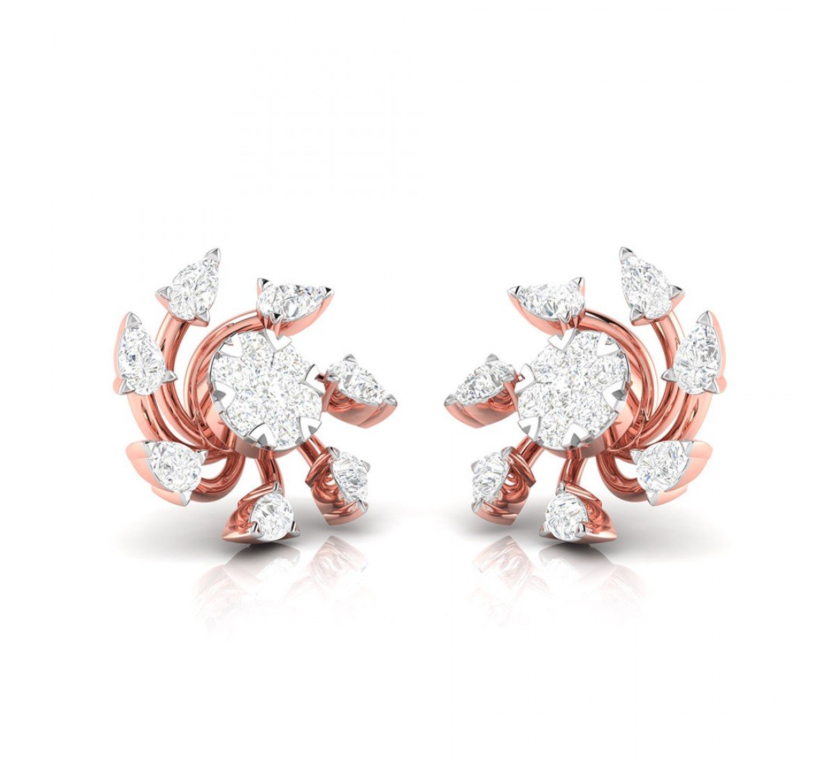 Minimalistic Diamond Earrings