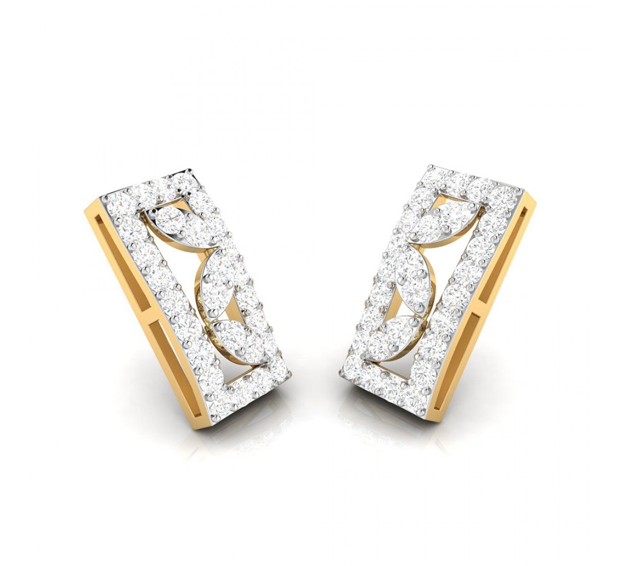 Tanuja Dame Diamond Earrings