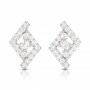 Ember Diamond Stud Earrings