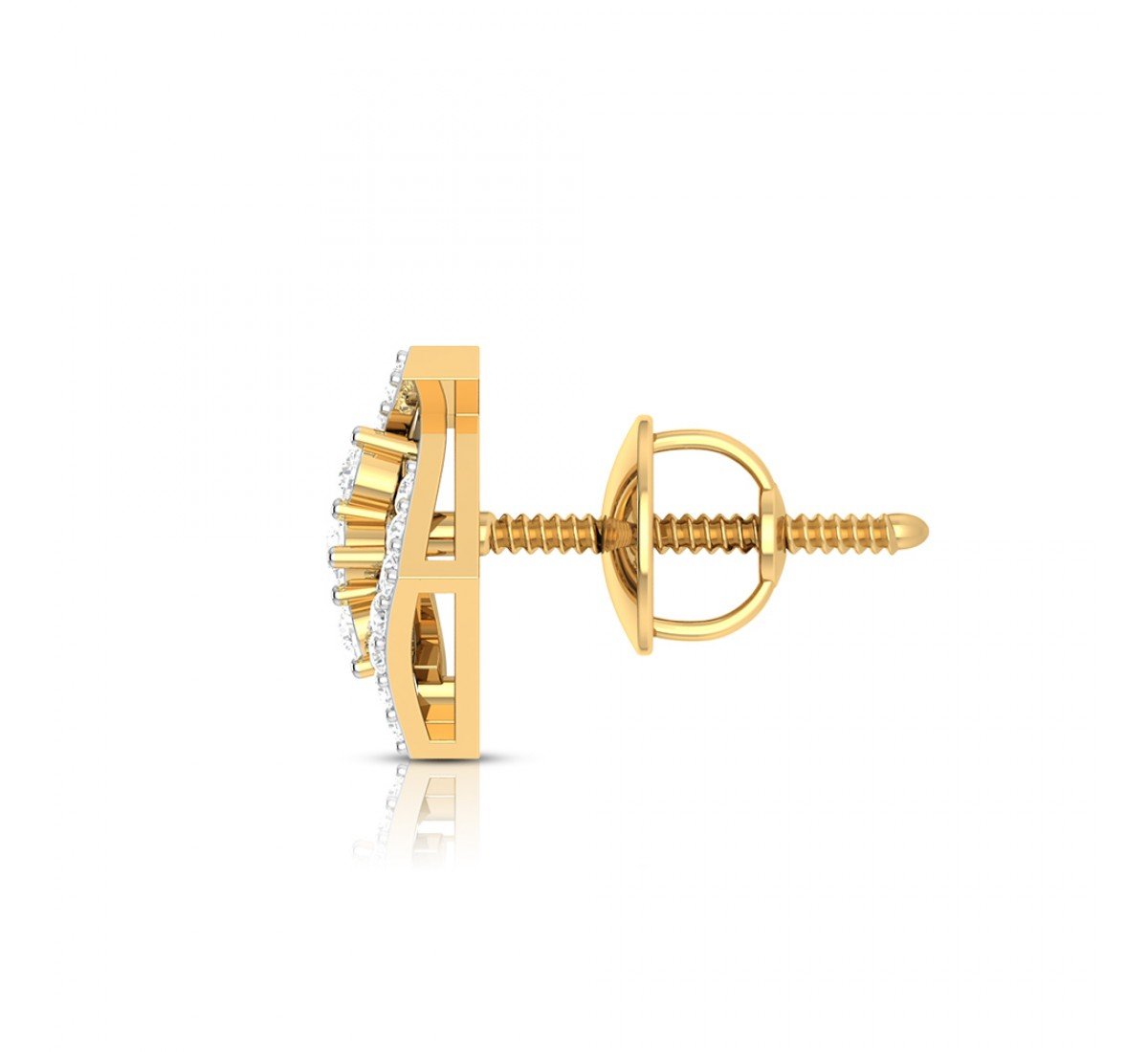 Ember Diamond Stud Earrings