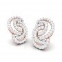 Angelina Circled Diamond Stud