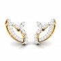 Mirage Crescent Diamond Stud