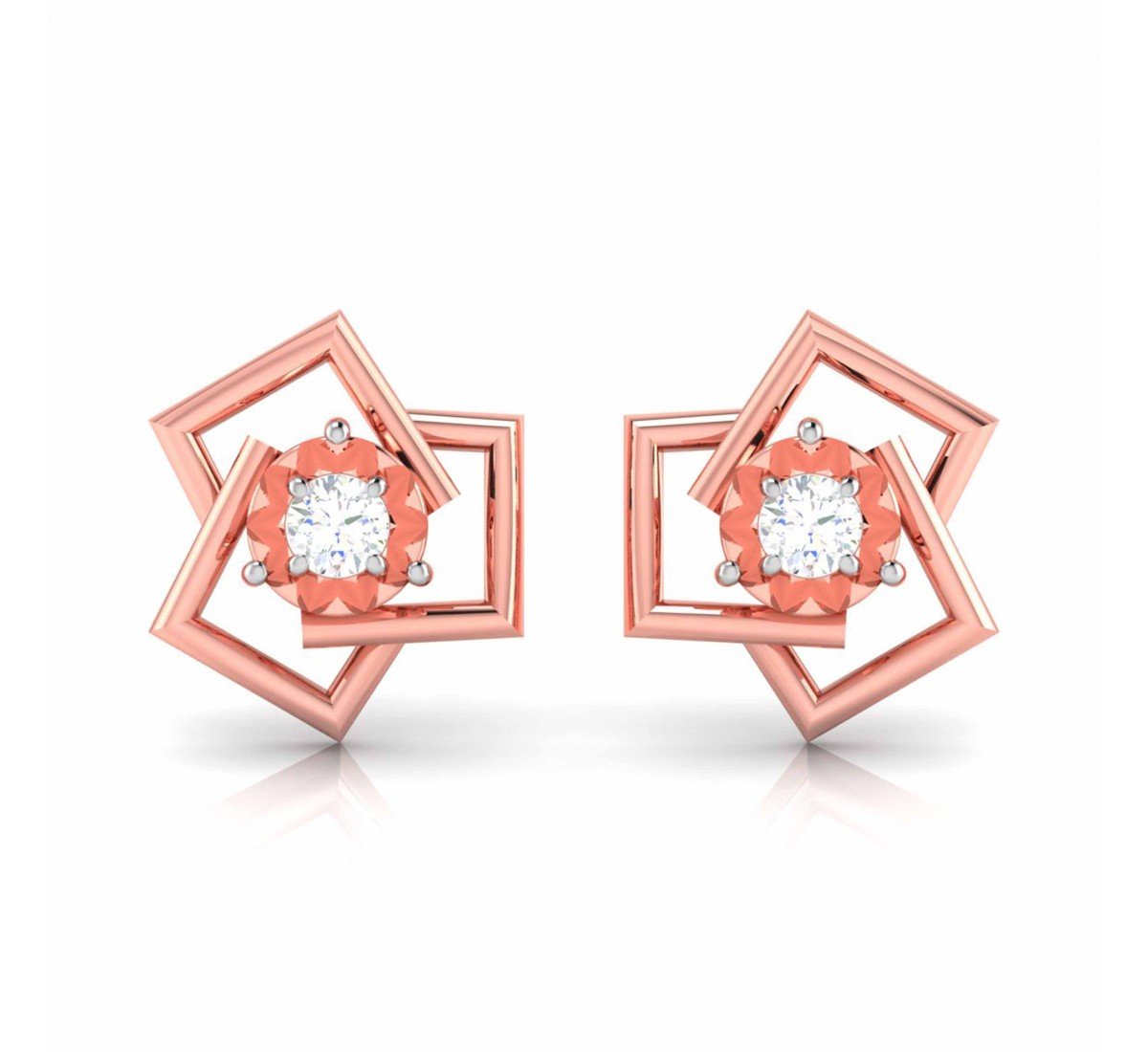 Erin Cubic Diamond Earrings