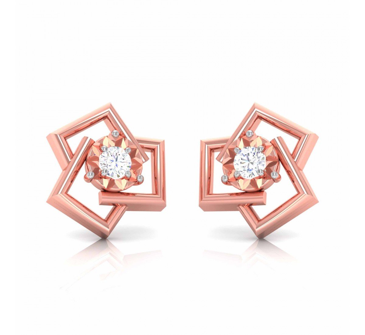 Erin Cubic Diamond Earrings