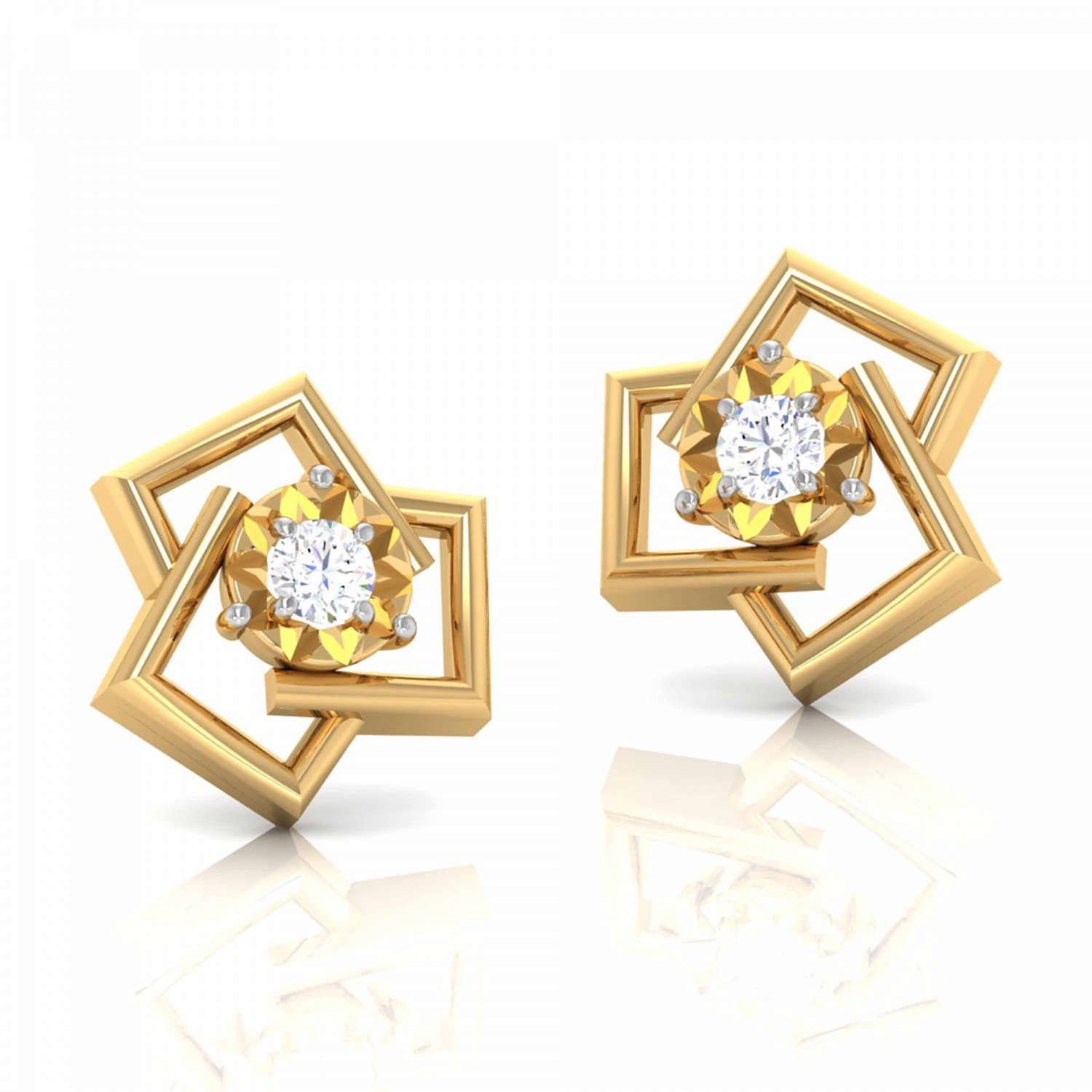 Erin Cubic Diamond Earrings