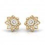 Demure Diamond Earrings