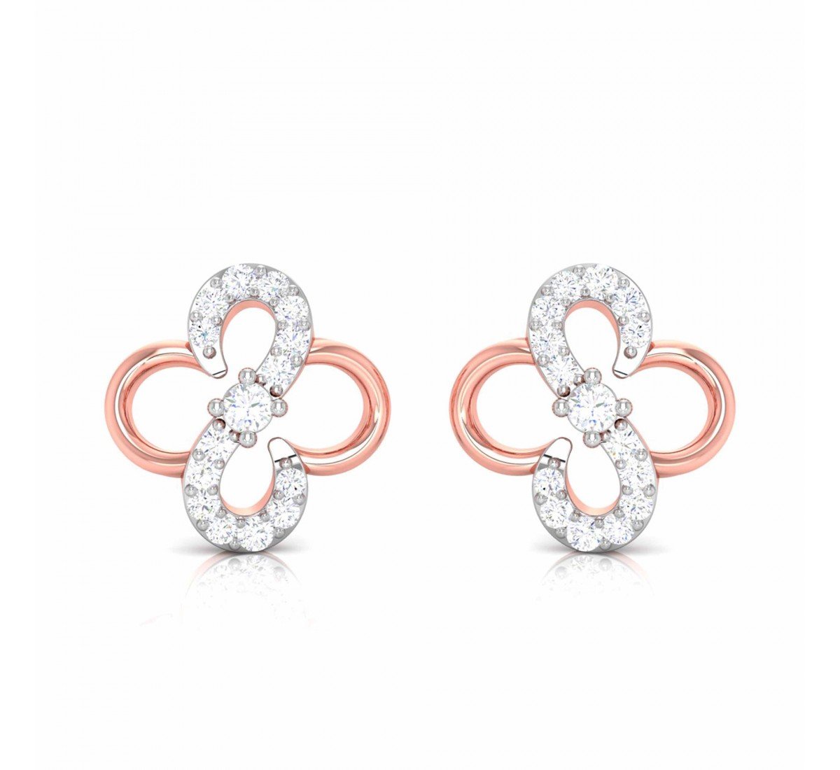 Mridini Stud Diamond Earrings