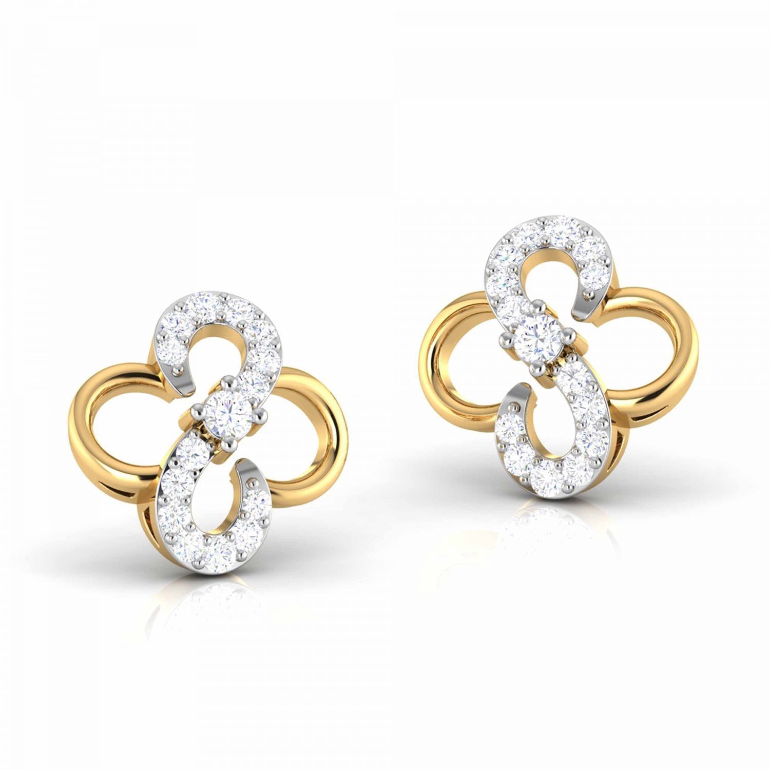 Mridini Stud Diamond Earrings