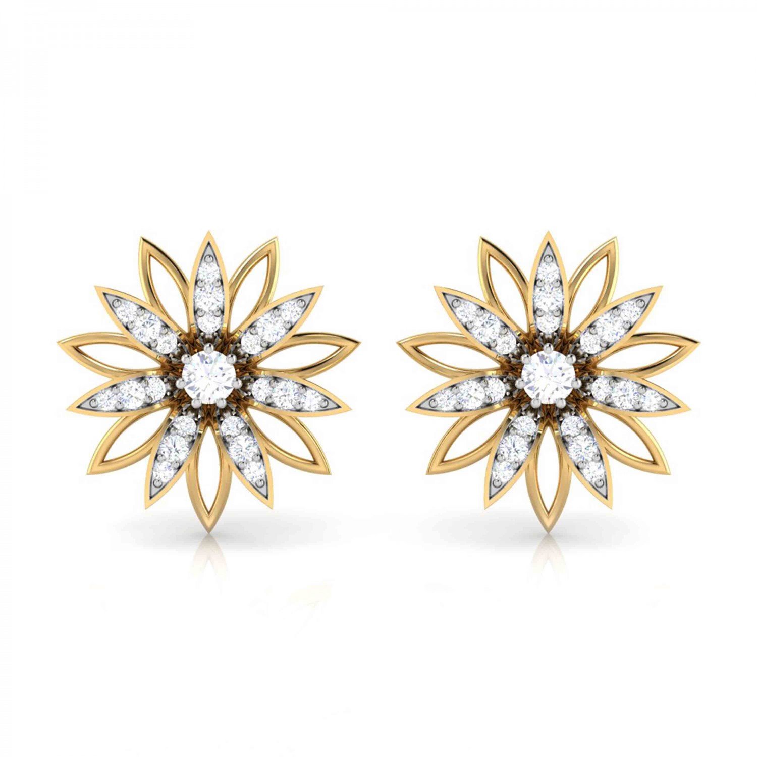 Erica Paisley Diamond Earrings