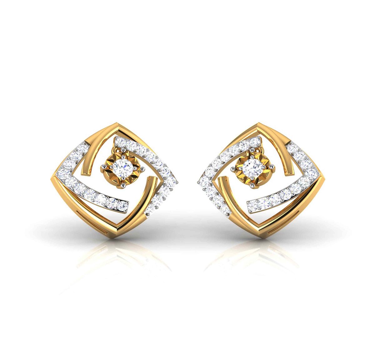 Renata Diamond Stud Earrings