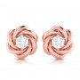Alpinia Daisy Diamond Earrings