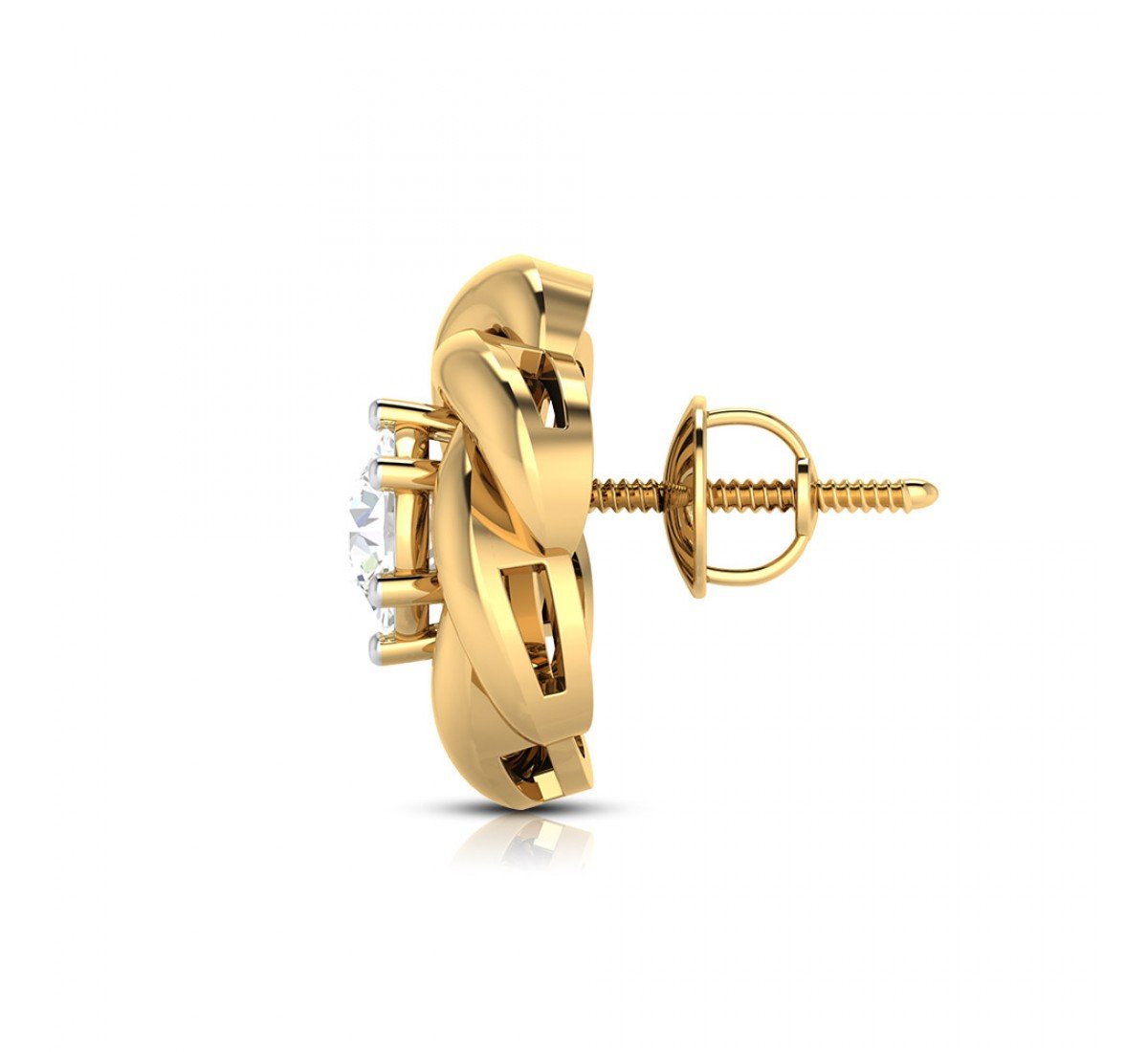 Alpinia Daisy Diamond Earrings