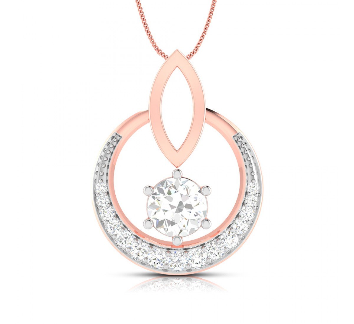 Daffodil Oria Diamond Pendant