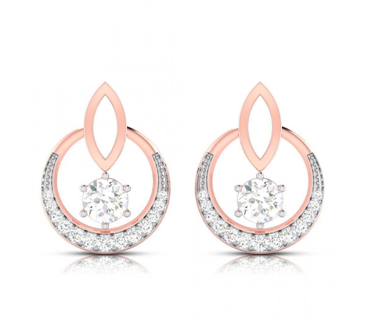 Hezel Magnoia Diamond Earrings