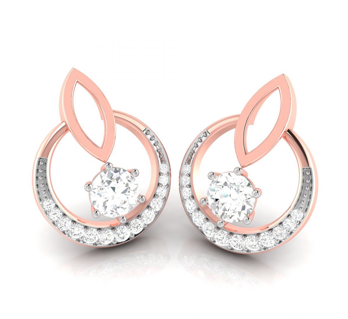 Hezel Magnoia Diamond Earrings