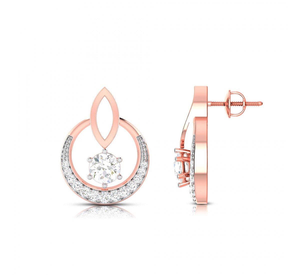 Hezel Magnoia Diamond Earrings