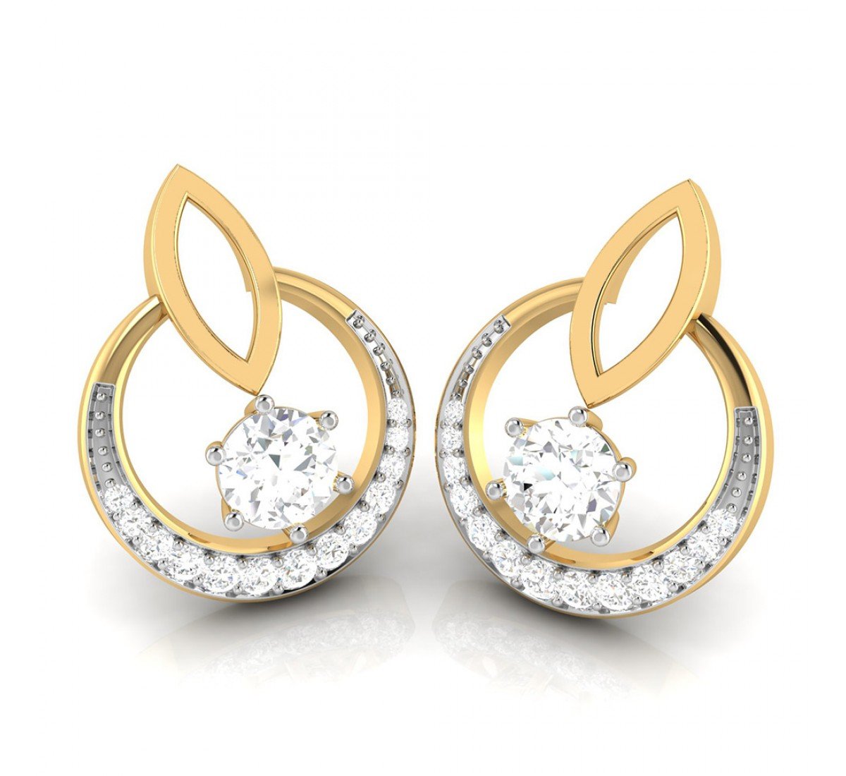 Hezel Magnoia Diamond Earrings