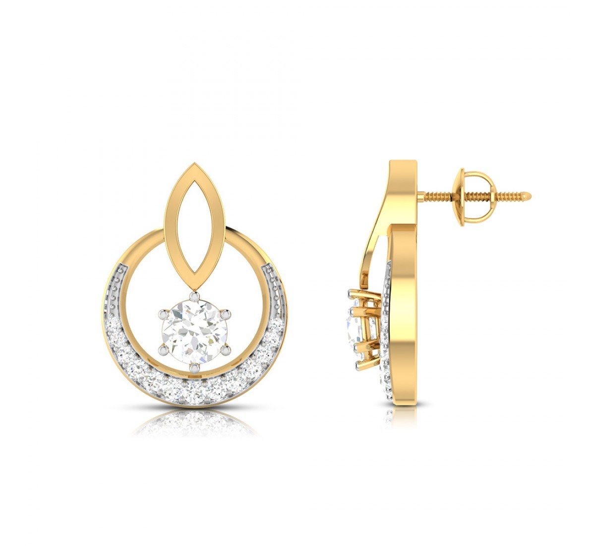 Hezel Magnoia Diamond Earrings
