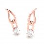 Keisha Spiral Diamond Earrings