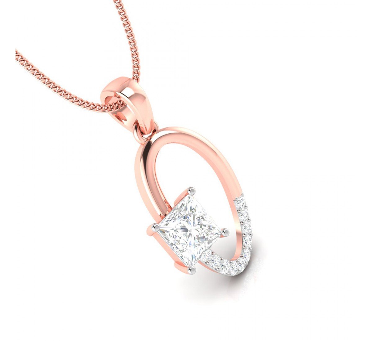 Edden Sleek Diamond Pendant