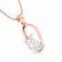 Edden Sleek Diamond Pendant