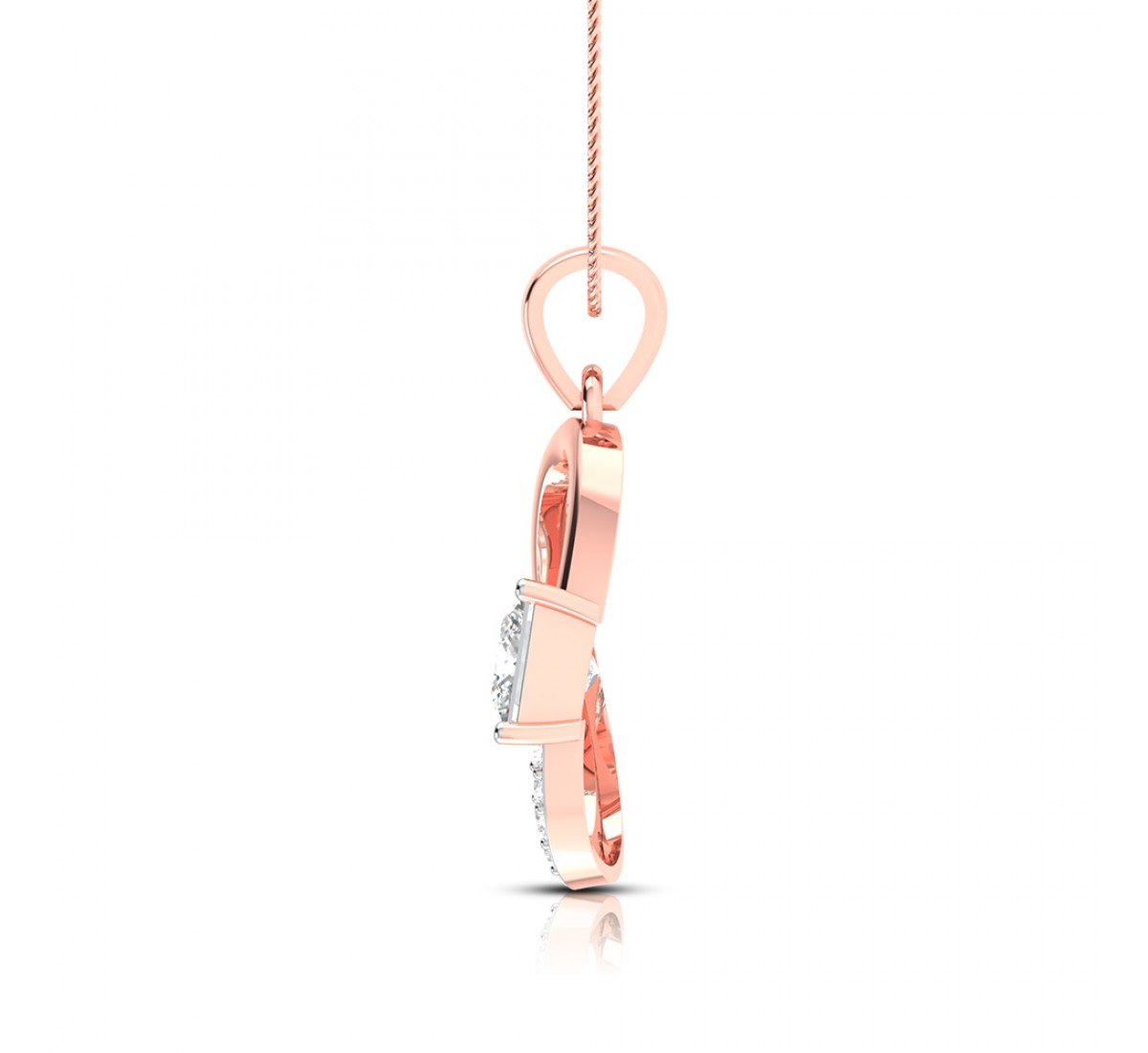 Edden Sleek Diamond Pendant