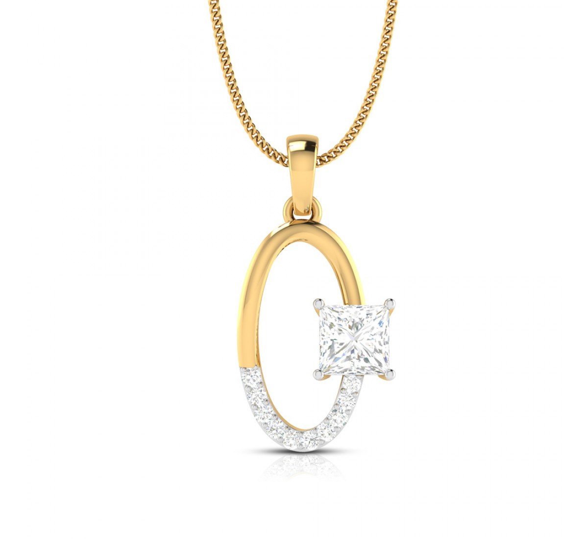 Edden Sleek Diamond Pendant