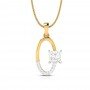 Edden Sleek Diamond Pendant