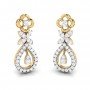 Para Looped Diamond Earrings