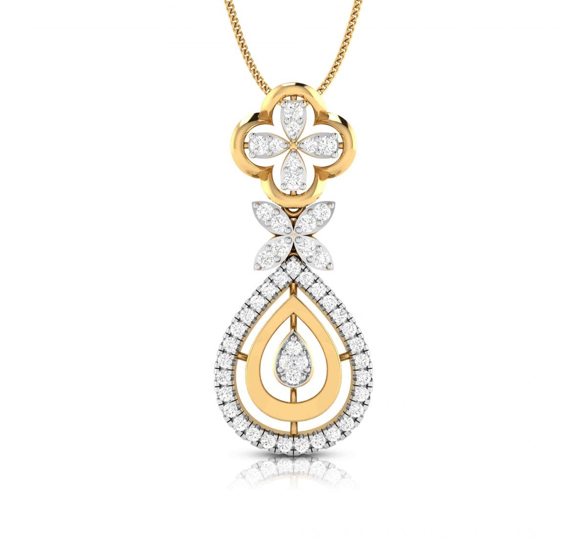 Alina Looped Diamond Pendant