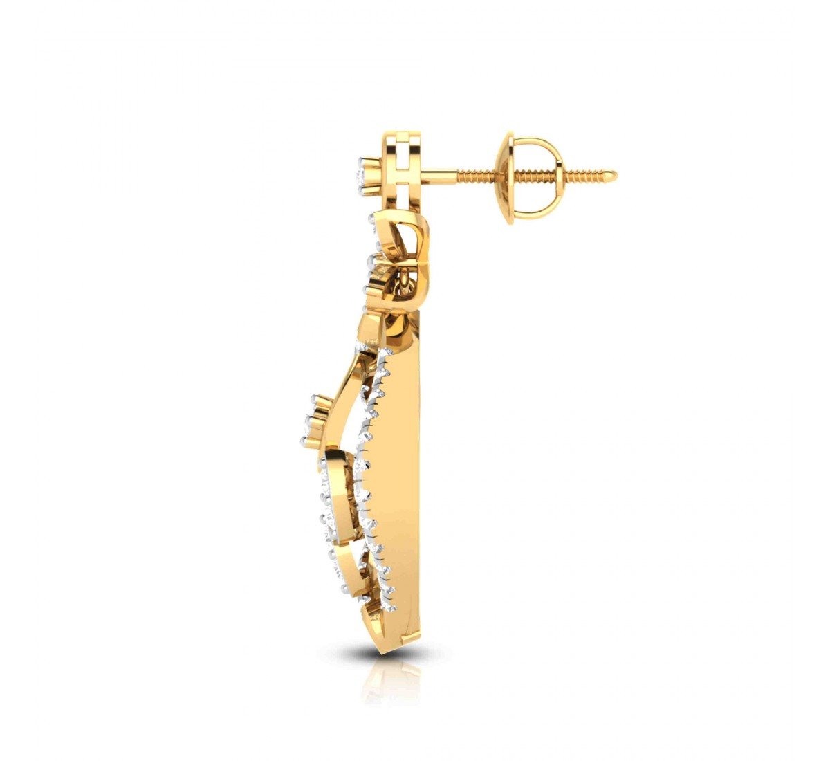 Pramid Diamond Earrings