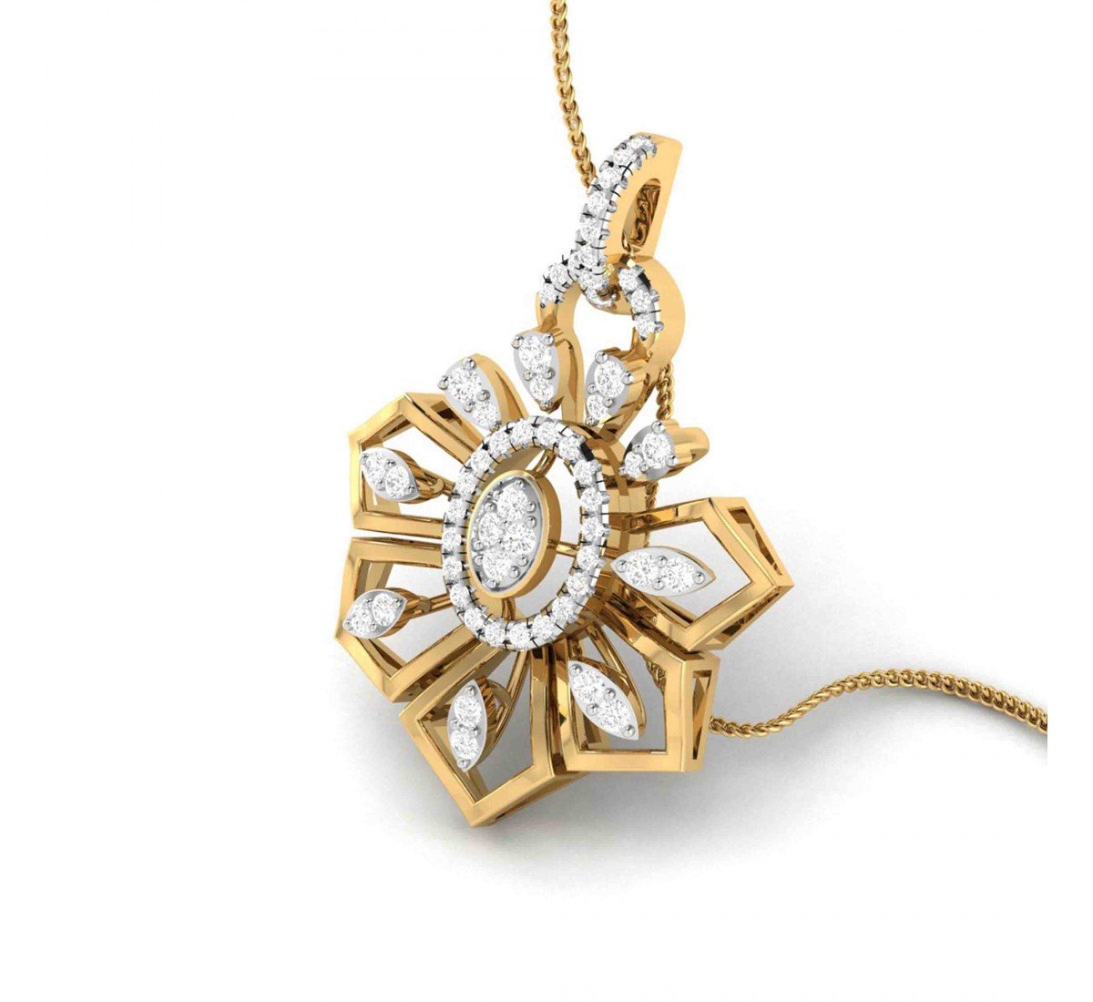 Teresa Beauty Diamond Pendant