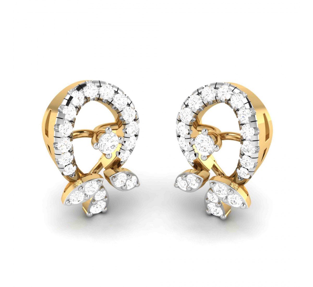 Foxtrot Diamond Earrings