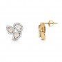 Astra Pixel Diamond Earrings