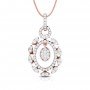 Ovate Edden Diamond Pendant