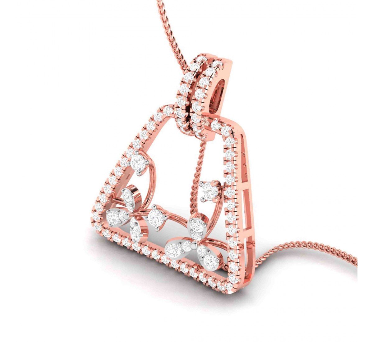 Neely Prisma Diamond Pendant