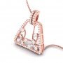 Neely Prisma Diamond Pendant