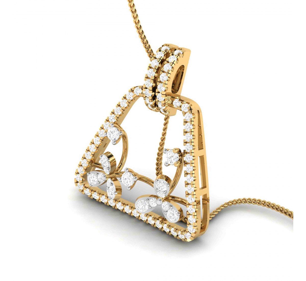 Neely Prisma Diamond Pendant