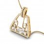 Neely Prisma Diamond Pendant