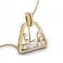 Neely Prisma Diamond Pendant