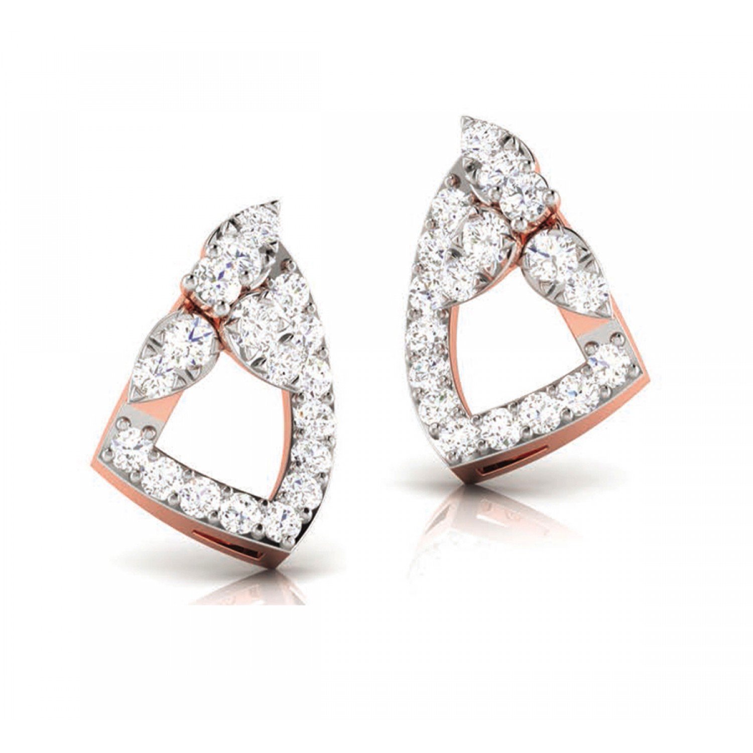 Akira Wired Diamond Earrings