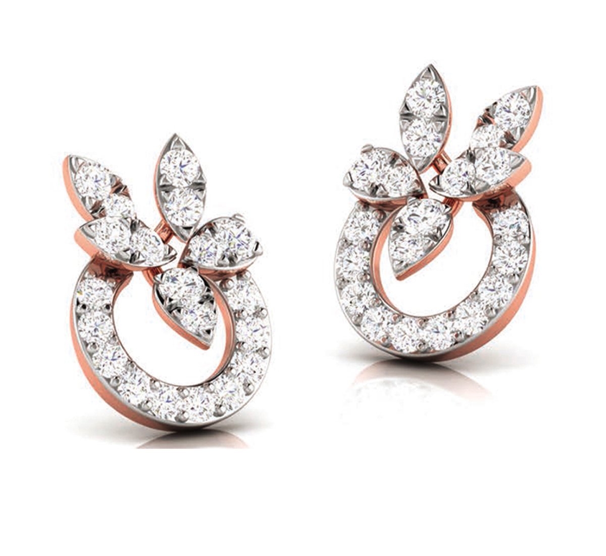 Mirage Looped Diamond Earrings