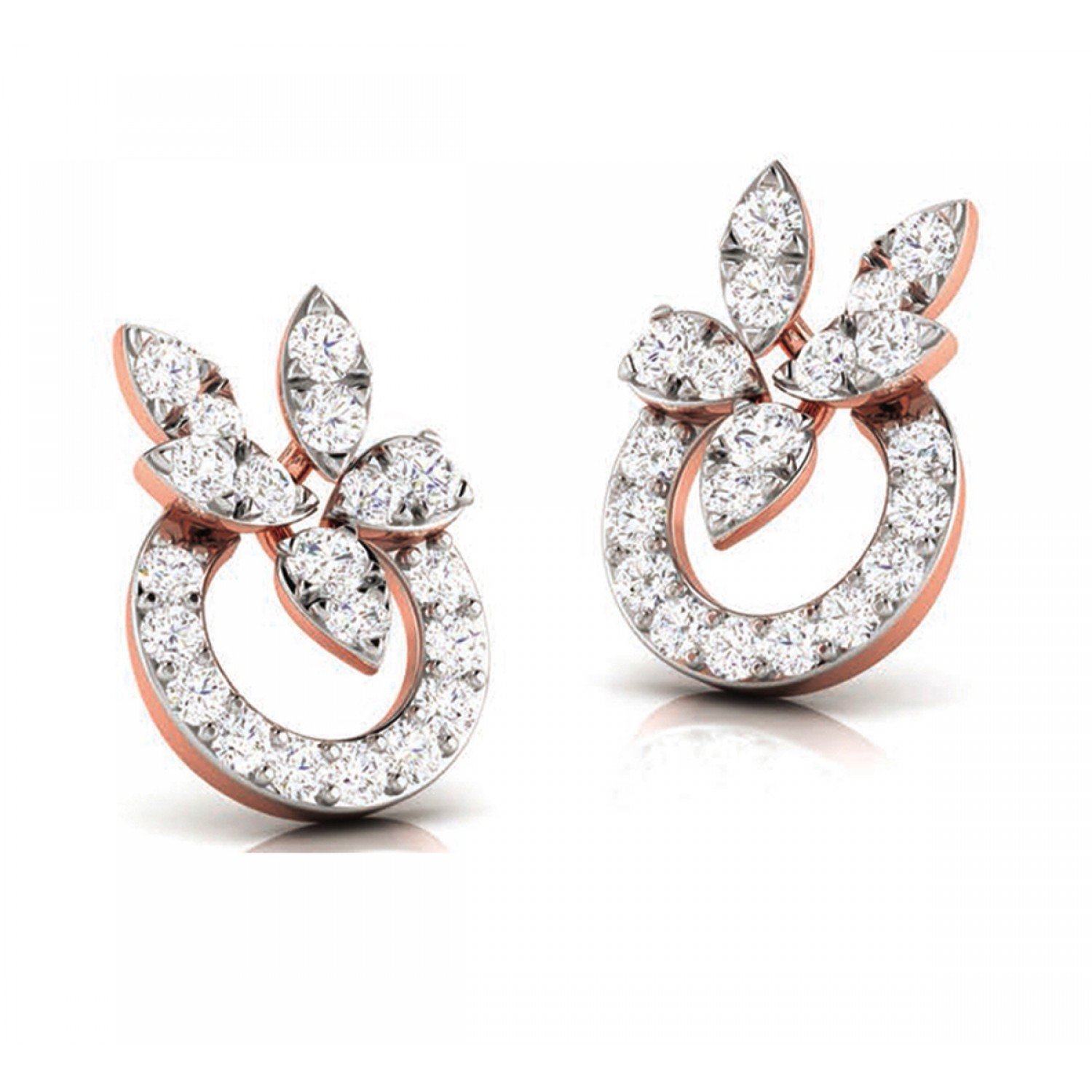 Mirage Looped Diamond Earrings