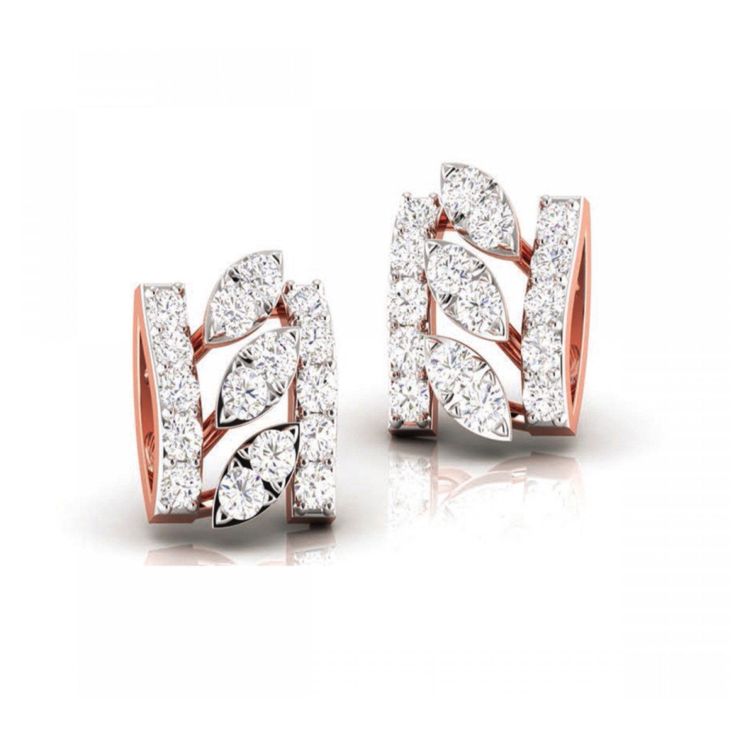 Anthia Lacy Diamond Earrings